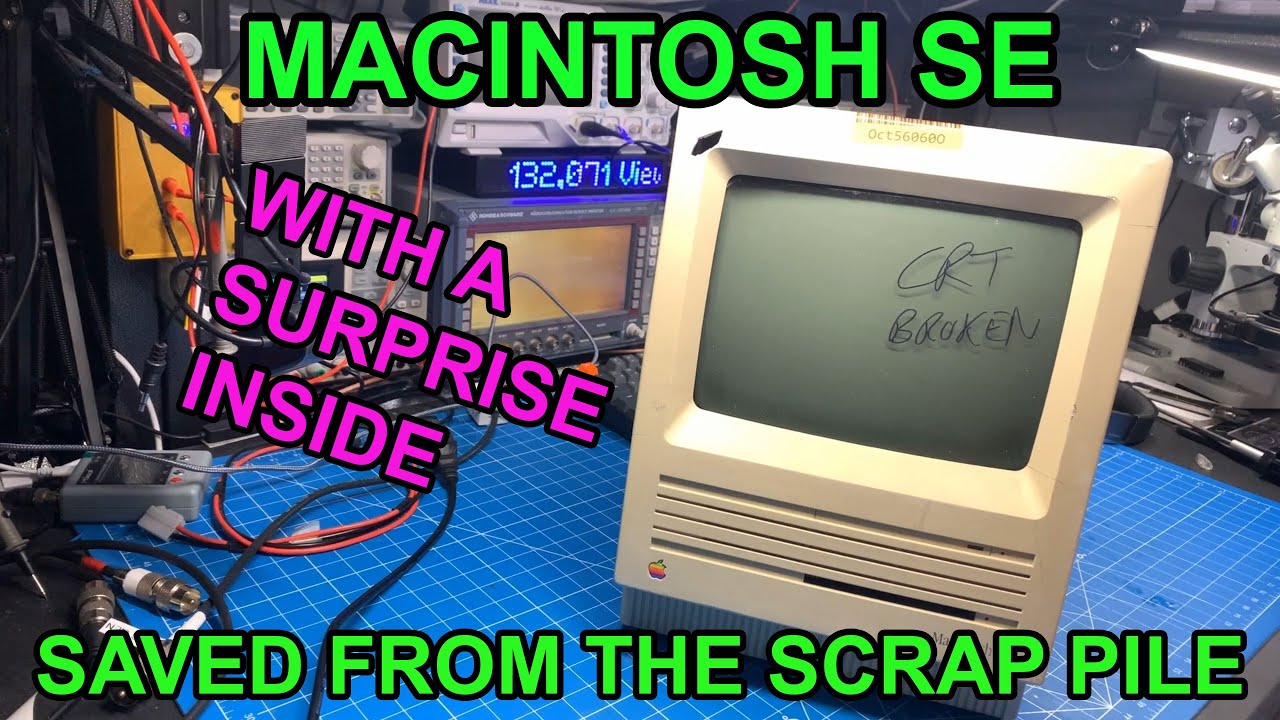 Can Two Dead Macintosh SEs Make One Working Computer?