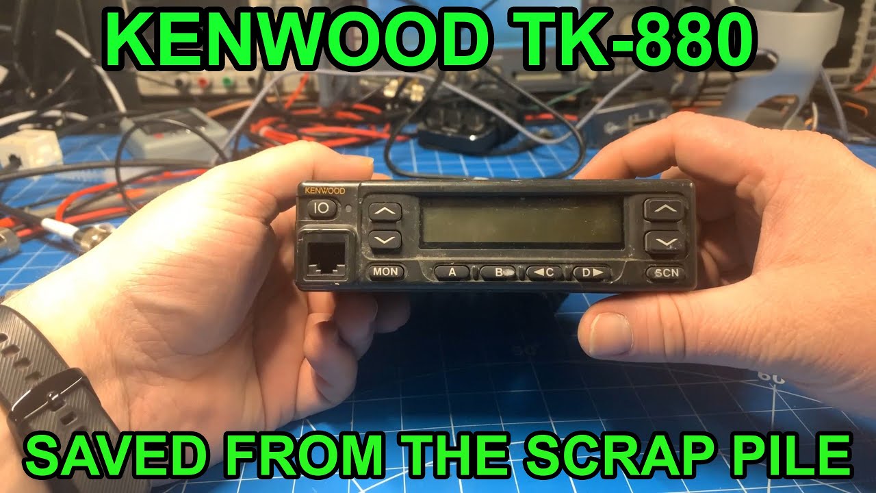 Salvaging a Kenwood TK-880