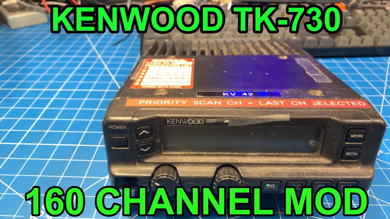 Turn a 32-Channel Radio into a 160-Channel Radio – Kenwood TK-730