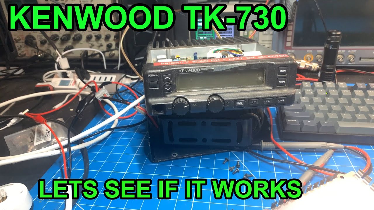 Playing with a Kenwood TK-730