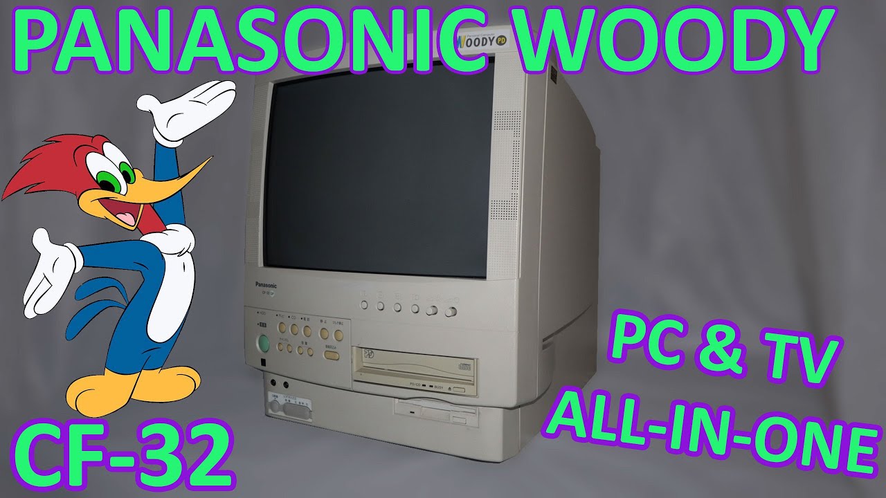 I Imported Japan’s Weirdest Multimedia PC (Panasonic Woody CF-32GP) Revival Pt 1