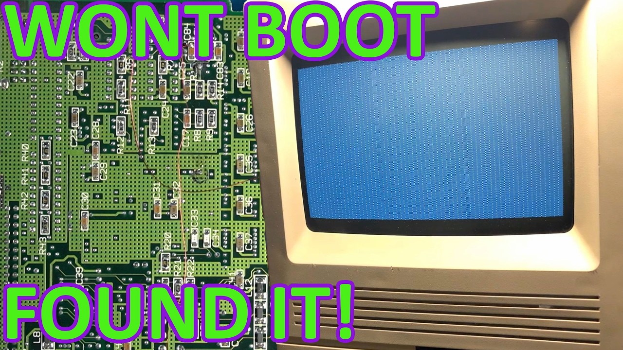 This Macintosh SE/30 Refused to Boot