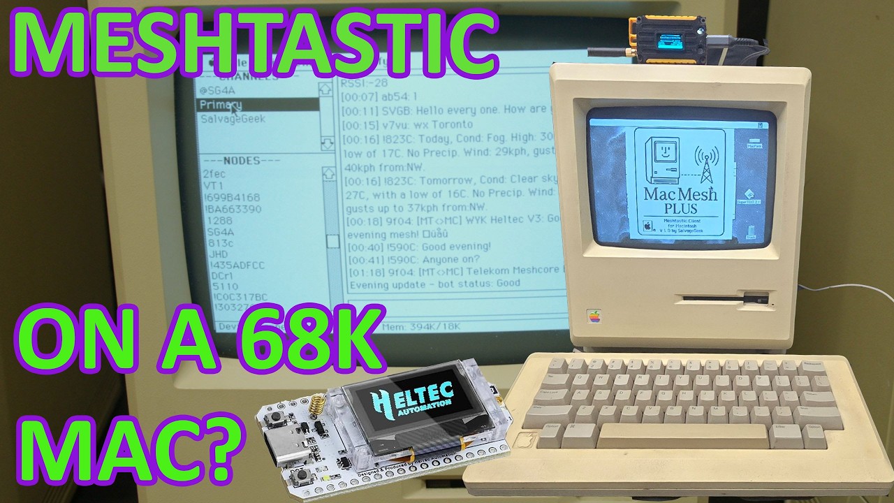 I made a Meshtastic application for Vintage Macintosh computers!